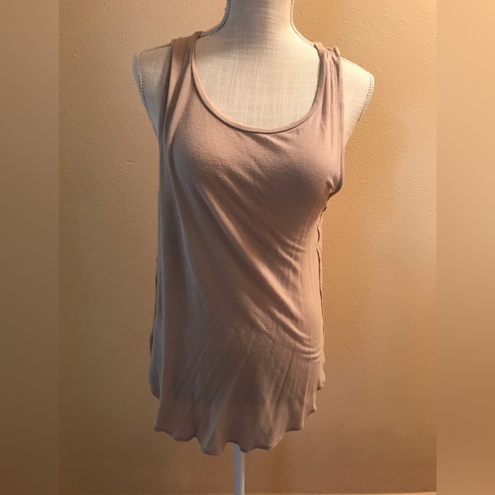 Women's Beige Tank Top